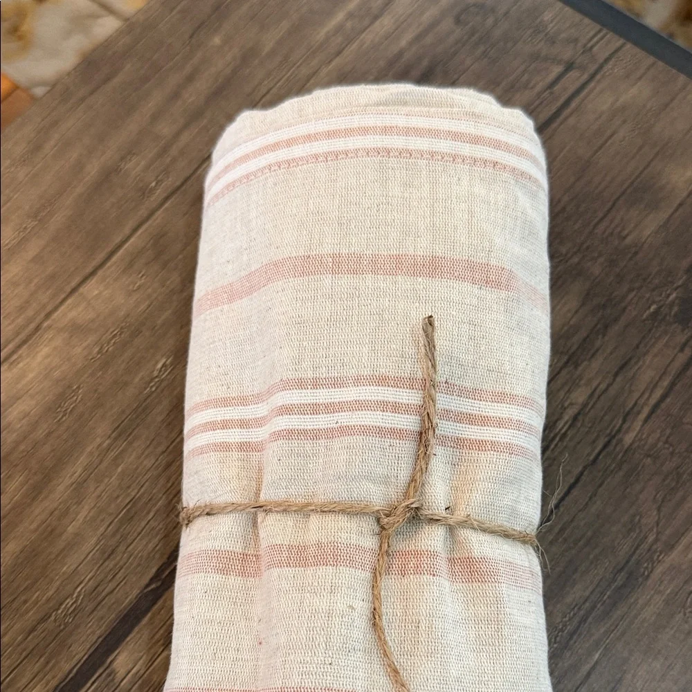 Hearth & Hand With Magnolia Striped Shower Curtain. 70” x 72”